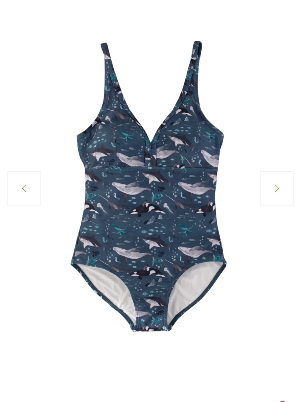 Current Tyed Finn Womens one piece swim suit medium
